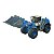 Miniatura Maquina Pá Carregadeira CHB Azul 1:50 - Imagem 1
