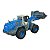Miniatura Maquina Pá Carregadeira CHB Azul 1:50 - Imagem 4