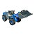 Miniatura Maquina Pá Carregadeira CHB Azul 1:50 - Imagem 6