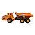 Miniatura Caminhão Fora Estrada Articulado CHB Laranja 1:87 - Imagem 2