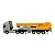 Miniatura Caminhão Volvo Prata Guindaste Welly 1:64 - Imagem 4