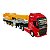 Miniatura Caminhão Volvo Vermelho Guindaste Welly 1:64 - Imagem 1