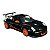 Miniatura Porsche 911 GT3 RS Preto Metal Kinsmart 1:36 - Imagem 7