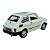 Miniatura Fiat 126 Branco Metal Welly 1:32 - Imagem 6