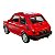 Miniatura Fiat 126 Vermelho Metal Welly 1:32 - Imagem 4