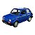 Miniatura Fiat 126 Azul Metal Welly 1:32 - Imagem 1