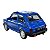 Miniatura Fiat 126 Azul Metal Welly 1:32 - Imagem 3
