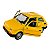 Miniatura Fiat 126 Amarelo Metal Welly 1:32 - Imagem 2