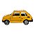 Miniatura Fiat 126 Amarelo Metal Welly 1:32 - Imagem 5