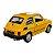 Miniatura Fiat 126 Amarelo Metal Welly 1:32 - Imagem 6
