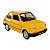 Miniatura Fiat 126 Amarelo Metal Welly 1:32 - Imagem 7