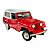 Miniatura Jeep Comando Wagon 1967 Vermelho Welly 1:24 - Imagem 5