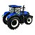 Miniatura Máquina Trator New Holland T7.315 Burago 1:32 - Imagem 5