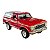 Miniatura Ford Bronco 1978 Vermelho Motormax 1:24 - Imagem 7
