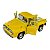 Miniatura Ford F100 Picape 1956 Amarelo Metal Kinsmart 1:38 - Imagem 3