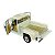 Miniatura Ford F100 Picape 1956 Creme Metal Kinsmart 1:38 - Imagem 3