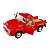 Miniatura Ford F100 Picape 1956 Vermelho Metal Kinsmart 1:38 - Imagem 5