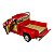 Miniatura Ford F100 Picape 1956 Vermelho Metal Kinsmart 1:38 - Imagem 6