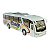 Miniatura Ônibus Branco Coach Kinsfun 1:64 - Imagem 3