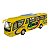 Miniatura Ônibus Amarelo Coach Kinsfun 1:64 - Imagem 1