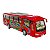 Miniatura Ônibus Vermelho Coach Kinsfun 1:64 - Imagem 5