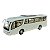 Miniatura Ônibus Branco Kinsfun 1:64 - Imagem 1