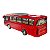 Miniatura Ônibus Vermelho Kinsfun 1:64 - Imagem 1