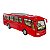Miniatura Ônibus Vermelho Kinsfun 1:64 - Imagem 3