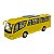 Miniatura Ônibus Amarelo Kinsfun 1:64 - Imagem 1