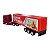 Miniatura Caminhão Scania Bau Vermelho Welly 1:64 - Imagem 2