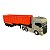 Miniatura Caminhão Scania Dourado Caçamba Welly 1:64 - Imagem 3