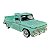 Miniatura Chevrolet C10 Verde Agua Metal Motormax 1:24 - Imagem 1