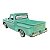 Miniatura Chevrolet C10 Verde Agua Metal Motormax 1:24 - Imagem 2