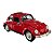 Miniatura Volkswagen Fusca Vermelho Maisto 1:24 - Imagem 2