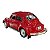 Miniatura Volkswagen Fusca Vermelho Maisto 1:24 - Imagem 4