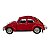 Miniatura Volkswagen Fusca Vermelho Maisto 1:24 - Imagem 7