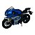 Miniatura Moto Suzuki GSX R1000 Srad Azul Burago 1:18 - Imagem 2