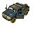 Miniatura Hummer H2 Suv Enlamada Azul 1:40 - Imagem 1