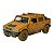 Miniatura Hummer H2 Suv Enlamada Amarelo 1:40 - Imagem 1