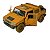 Miniatura Hummer H2 Suv Enlamada Amarelo 1:40 - Imagem 3