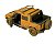 Miniatura Hummer H2 Suv Enlamada Amarelo 1:40 - Imagem 4