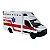Miniatura Mercedes Benz Sprinter Ambulancia Branco 1:48 - Imagem 3