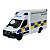 Miniatura Mercedes Benz Sprinter Policia Branco 1:48 - Imagem 1