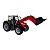 Miniatura Máquina Trator Massey Ferguson Burago 1:50 - Imagem 4