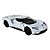 Miniatura Ford GT Branco Kinsmart Metal 1:38 - Imagem 1
