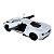 Miniatura Ford GT Branco Kinsmart Metal 1:38 - Imagem 3