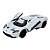 Miniatura Ford GT Branco Kinsmart Metal 1:38 - Imagem 4