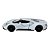 Miniatura Ford GT Branco Kinsmart Metal 1:38 - Imagem 5