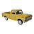 Miniatura Ford F100 1969 Pickup Amarelo Metal 1:24 - Imagem 1
