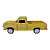 Miniatura Ford F100 1969 Pickup Amarelo Metal 1:24 - Imagem 6